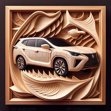 3D мадэль Lexus RX (STL)